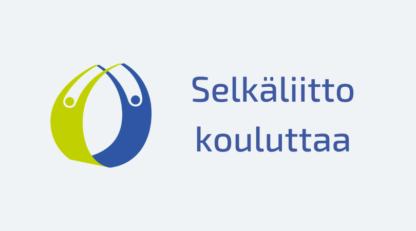 Selkäliitto kouluttaa -teksti.