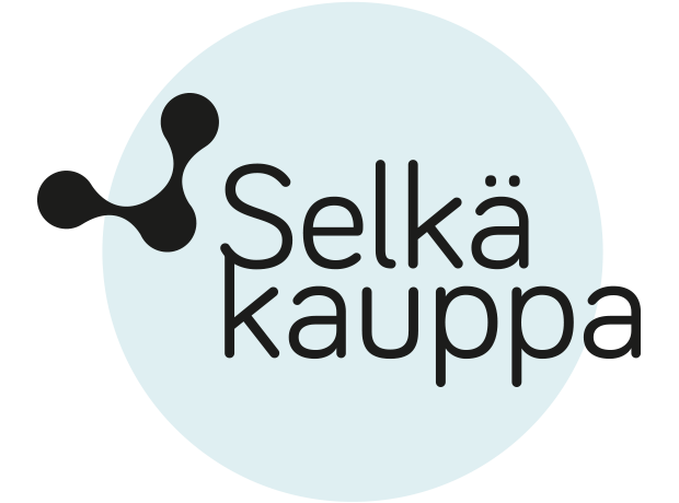 Selkäkaupan logo. 